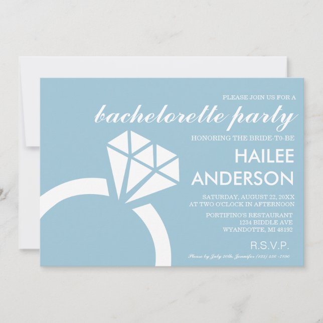 Bachelorette Invitations | Weddings (Front)