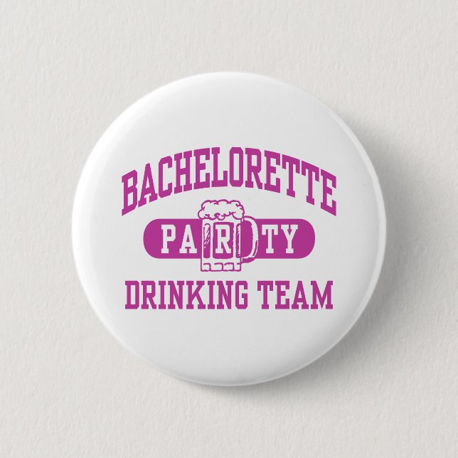 Bachelorette Party 6 Cm Round Badge (Front)