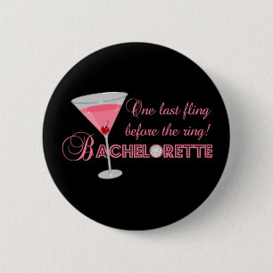 Bachelorette Party 6 Cm Round Badge