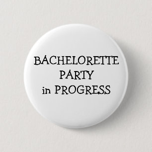 Bachelorette Party 6 Cm Round Badge