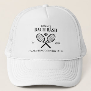 Bachelorette Party Bach Tennis Club Girls Weekend Trucker Hat