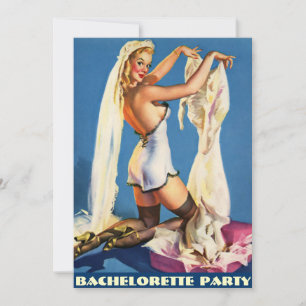 bachelorette party,bridal shower,hen party.... invitation