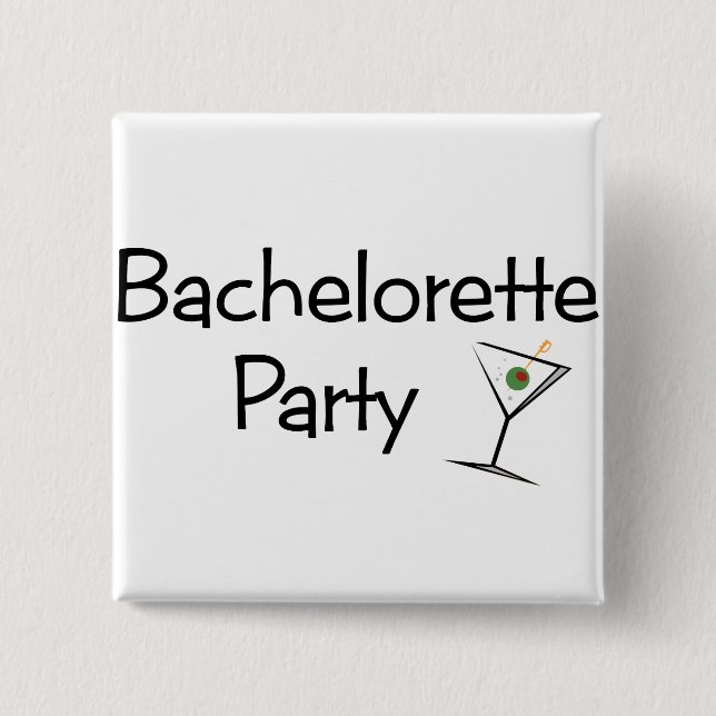 Bachelorette Party button (Front)