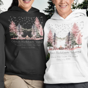 Bachelorette Party Camping Weekend Hoodie