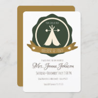 Bachelorette Party Camping Weekend Tent Badge