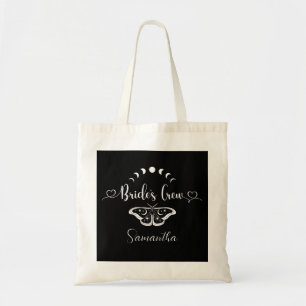 Bachelorette party celestial personalised tote bag