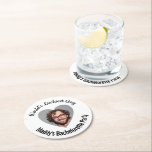 Bachelorette Party Coasters World's Luckiest Guy<br><div class="desc">Make your bachelorette party one to remember with our personalised bachelorette party coasters! These disposable coasters are the perfect bachelorette favour and bridal shower favour to add a special touch to the celebration. Whether you're sipping cocktails or playing fun games, our bachelorette coasters will not only keep your tabletops safe...</div>