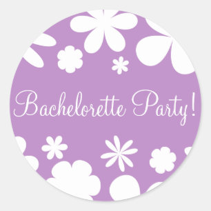 Bachelorette Party Daisy Chain Envelope Seal