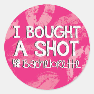 Bachelorette Party Drink Sticker