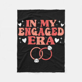 Bachelorette Party Engagement Fiancé In My Engaged Fleece Blanket