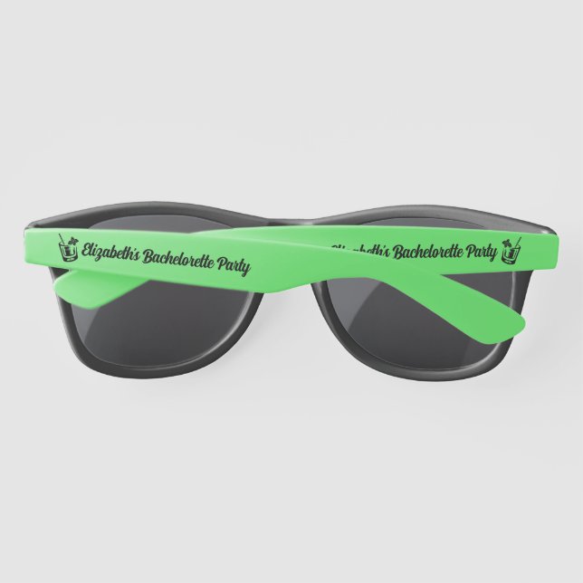 Bachelorette Party Fun Prop Sunglasses (Back)