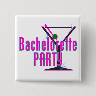 Bachelorette Party Gift 15 Cm Square Badge