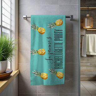 Bachelorette Party Girl's Trip Weekend Beach Towel