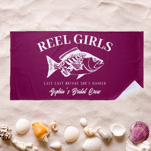 Bachelorette Party Hawaiian Fisherman Style Beach Towel