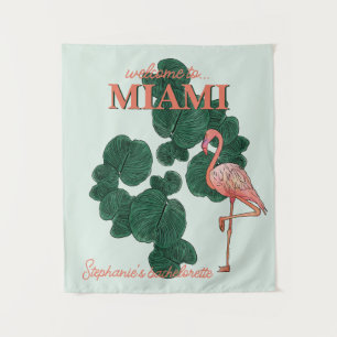 bachelorette party in Miami Tapestry