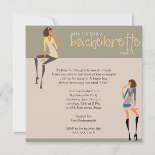 bachelorette party invitation
