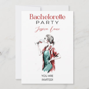 Bachelorette Party   Invitation