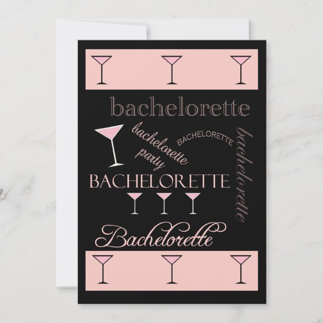 Bachelorette Party Invitation (Front)