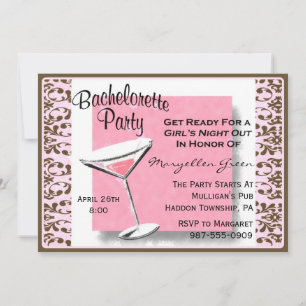 Bachelorette Party Invitation