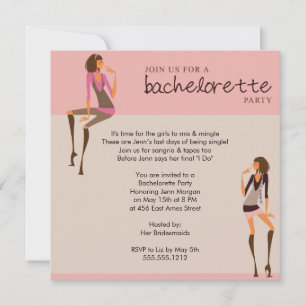 bachelorette party invitation