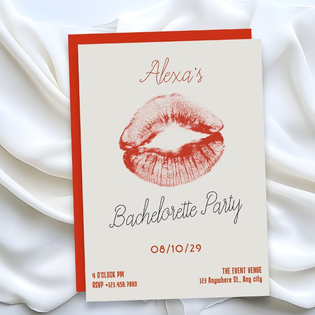 Bachelorette party invitation (Creator Uploaded)