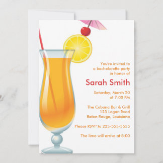 Bachelorette Party Invitation