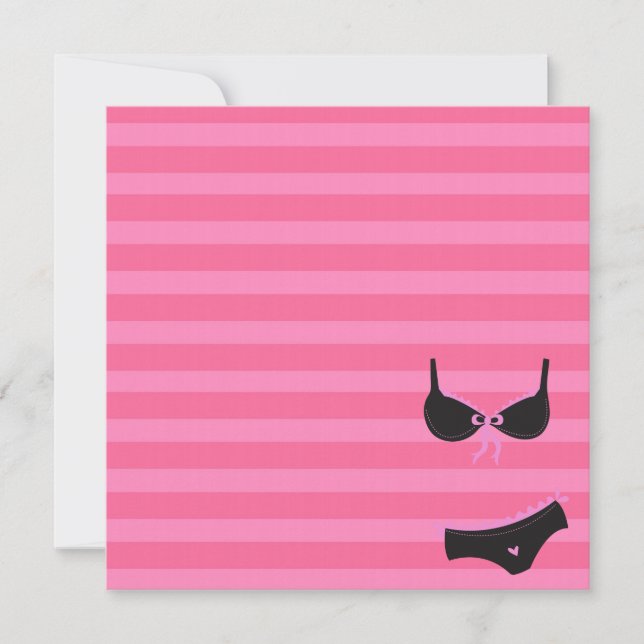 Bachelorette Party Invitation (Front)