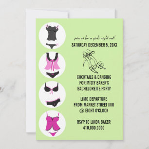 Bachelorette Party Invitations