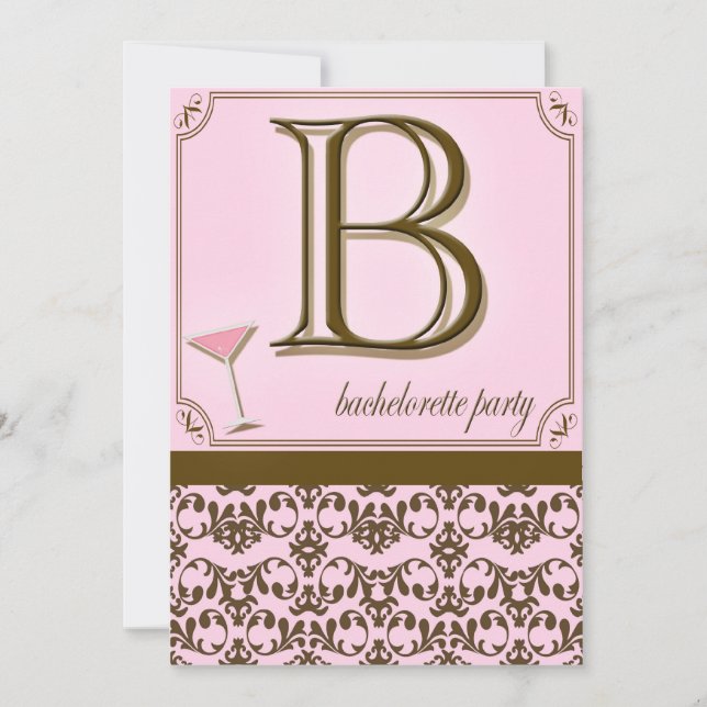 Bachelorette Party Invitations (Front)