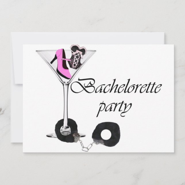 Bachelorette party invite (Front)