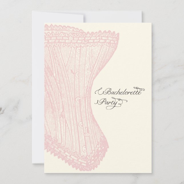 Bachelorette Party Invite-Custom Invitation (Front)