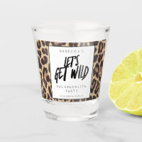 Bachelorette Party Let's Get Wild Animal Print