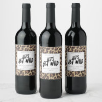 Bachelorette Party Let's Get Wild Cheetah