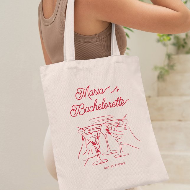 Bachelorette Party Modern  Tote Bag (Creator Uploaded)