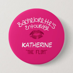 Bachelorette Party Name Tag Button