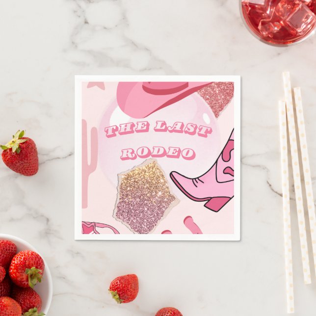  Bachelorette Party Napkin (Insitu)