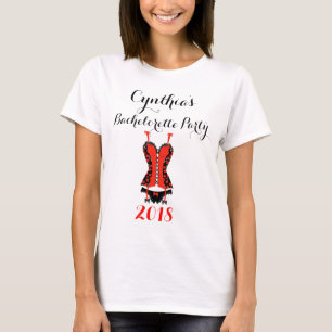 Bachelorette Party Naughty T-Shirt