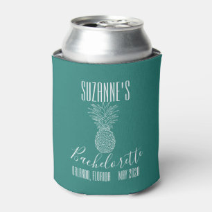 Bachelorette Party Personalised Pineapple Can Cooler