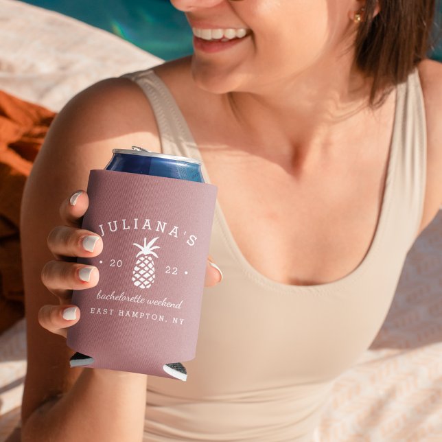 Bachelorette Party Pineapple | Personalised Can Cooler (Creator Uploaded)