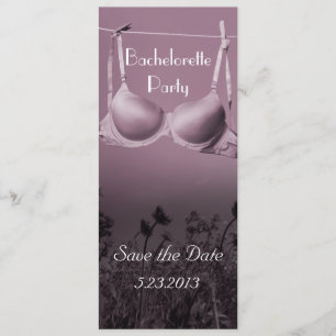 Bachelorette Party Save The Date