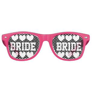 Bachelorette party shades   props for brides gag