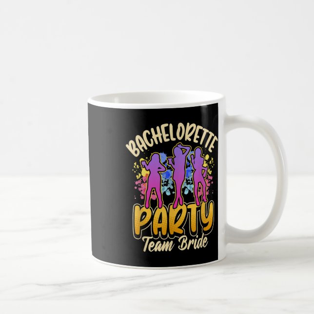 Bachelorette Party Team Bride  Coffee Mug (Right)