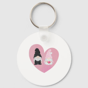 Bachelorette Party Wedding Honeymoon Gnome Groom A Key Ring