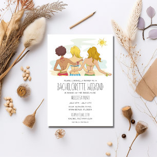 Bachelorette Party Weekend Getaway Invitation