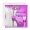 Bachelorette Party White Corset Pink Zebra Shoes