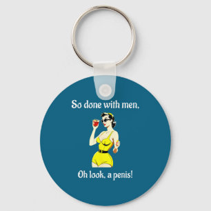 Bachelorette Party Women's Funny Inappropriate Y Key Ring