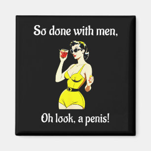 Bachelorette Party Women's Funny Inappropriate Y Magnet