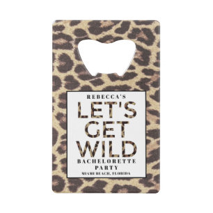 Bachelorette PartyLet's Get Wild Cheetah 