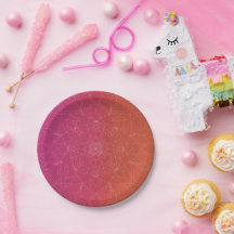 Bachelorette Pink & Orange Ombré Colourful Party