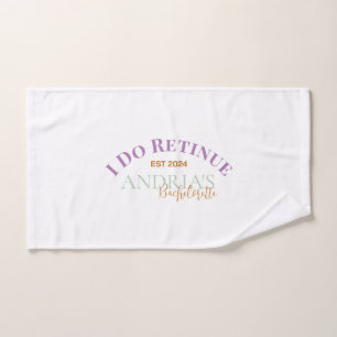 Bachelorette Spa Day Towels